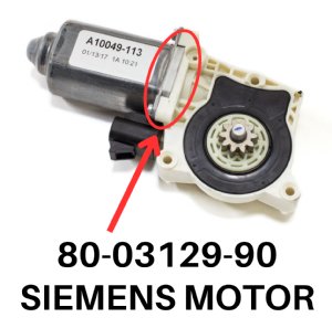 Show product details for AMP Research Replacement Motor (80-03129-90)<BR>(SIEMENS Motor Identified inside Red Circle)<BR>Amp Research Certified Replacement Part