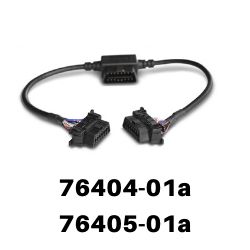 AMP Research 76405-01A PowerStep Override Switch OBD Plug Thru Harness Black Set PowerStep Override Switch 