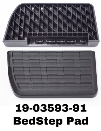 Show product details for AMP Research BedStep Step Pad ( 19-03593-90 )<BR>New Updated SKU # ( 19-03593-91 ) 