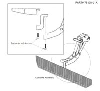 AMP Research PowerSteps Extension Kit ( 75130-01a )